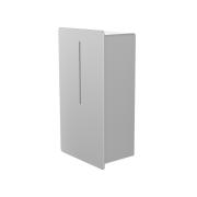 4130-LOKI sanitary bin, 3 L, stainless steel