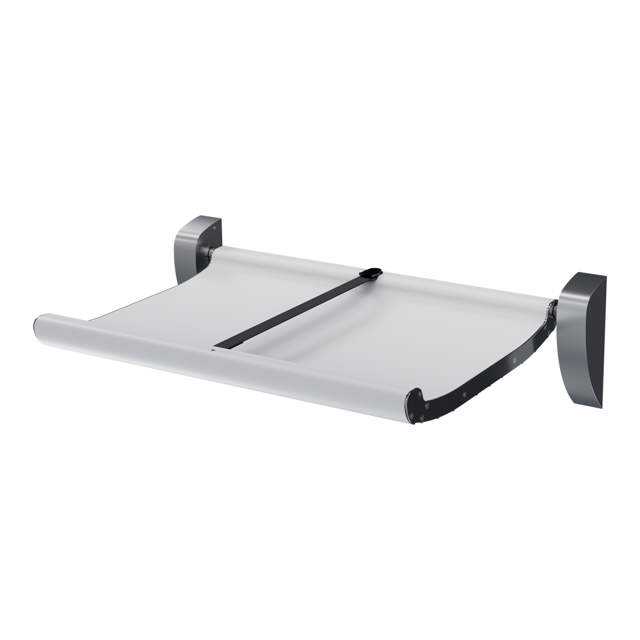 DAN DRYER baby changing station w/safety strap