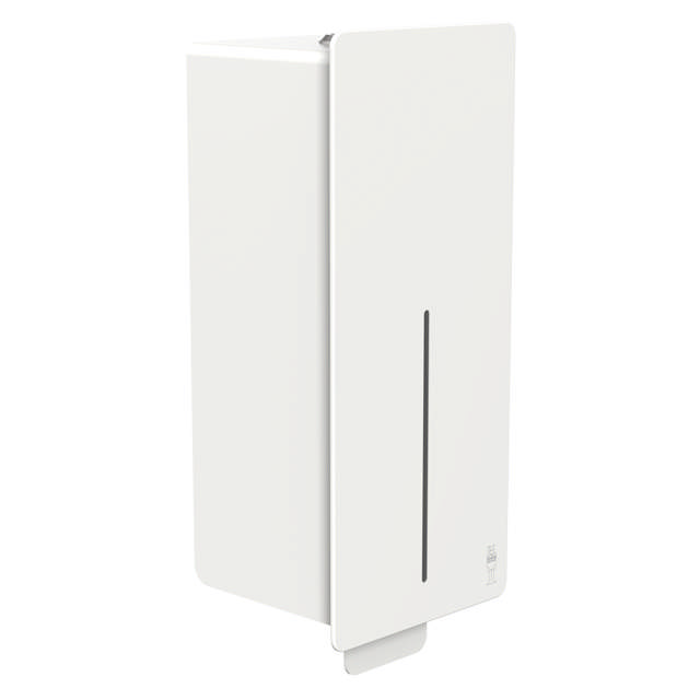 LOKI dispenser, foam soap/disinfectant, manual, white