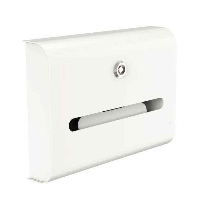 Paper dispenser for BJÖRK baby changing station, white