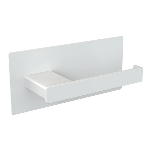 Toilet roll holder, right-oriented, white