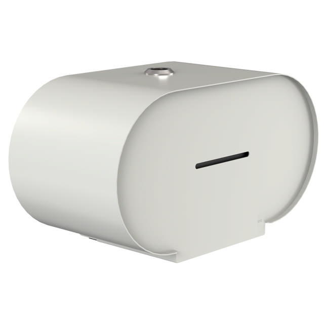 BJÖRK double-x toilet roll holder, white
