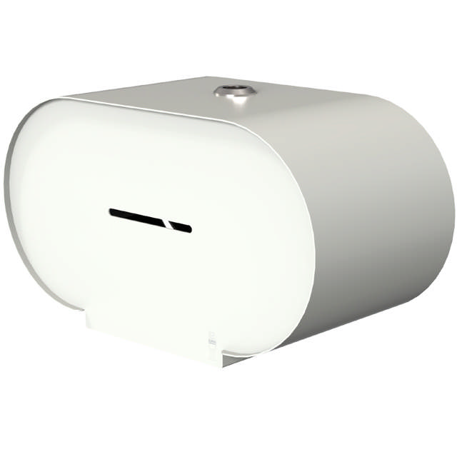 BJÖRK double-x toilet roll holder, white