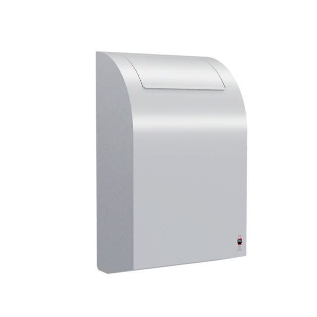 STAINLESS DESIGN waste bin, 30L