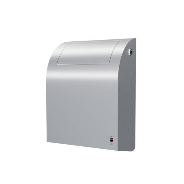 STAINLESS DESIGN waste bin, 12L 