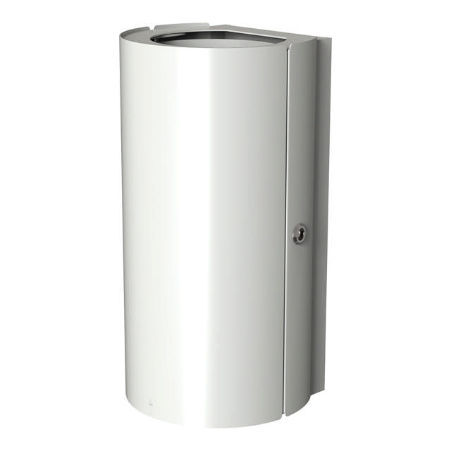 BJÖRK waste bin, 18L, white