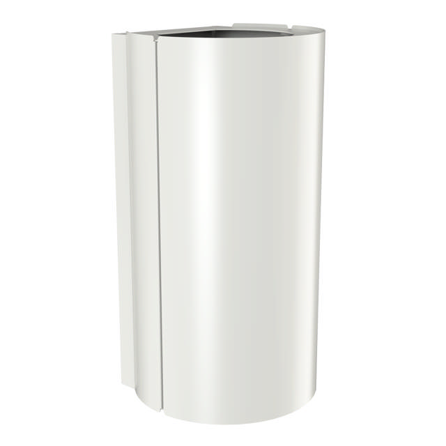 BJÖRK waste bin, 18L, white