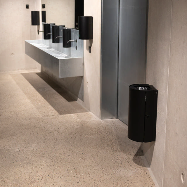 BJÖRK waste bin, 18L, white