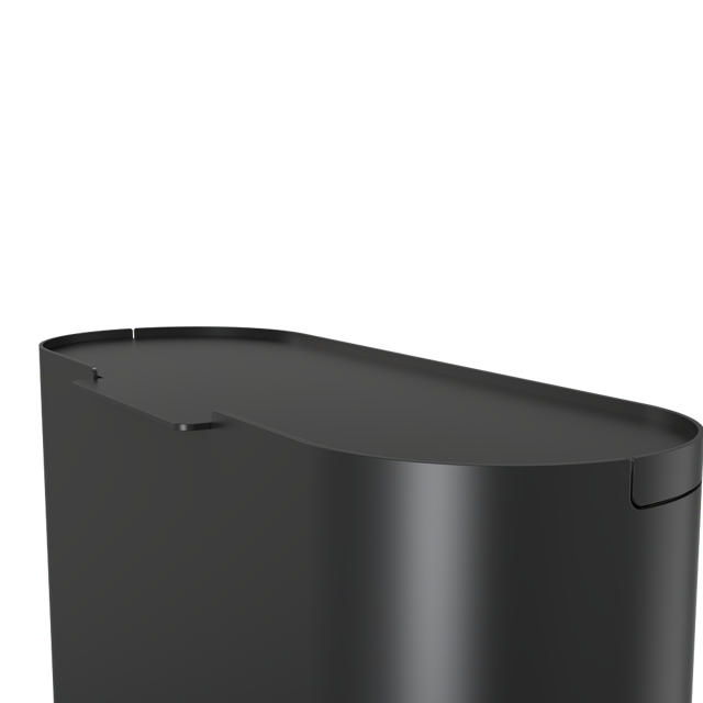 BJÖRK sanitary bin, 12L, black