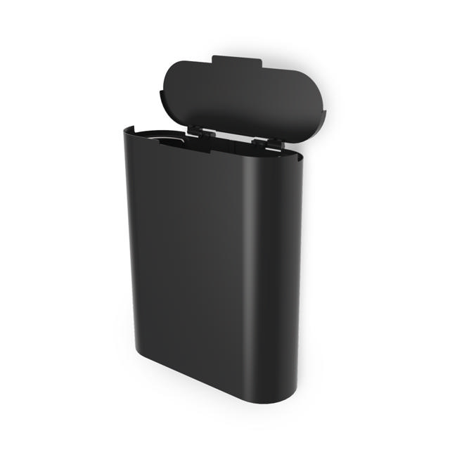 BJÖRK sanitary bin, 12L, black