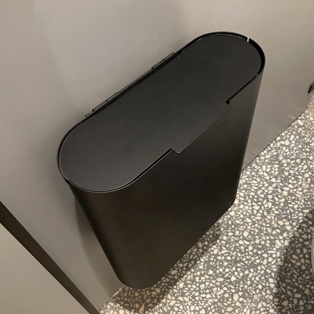 BJÖRK sanitary bin, 12L, black