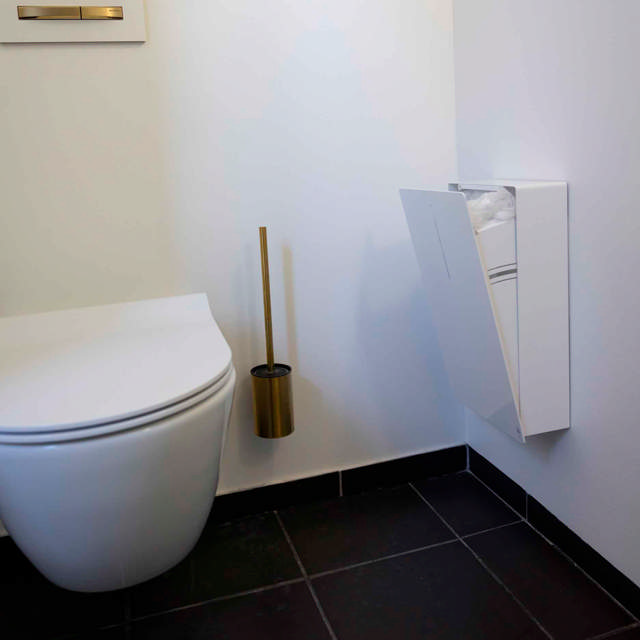 LOKI sanitary bin, 11L, white