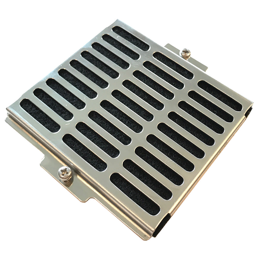 Holder incl. carbon particle filter