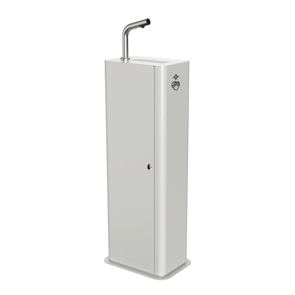COLUMN sanitiser stand w/adapter